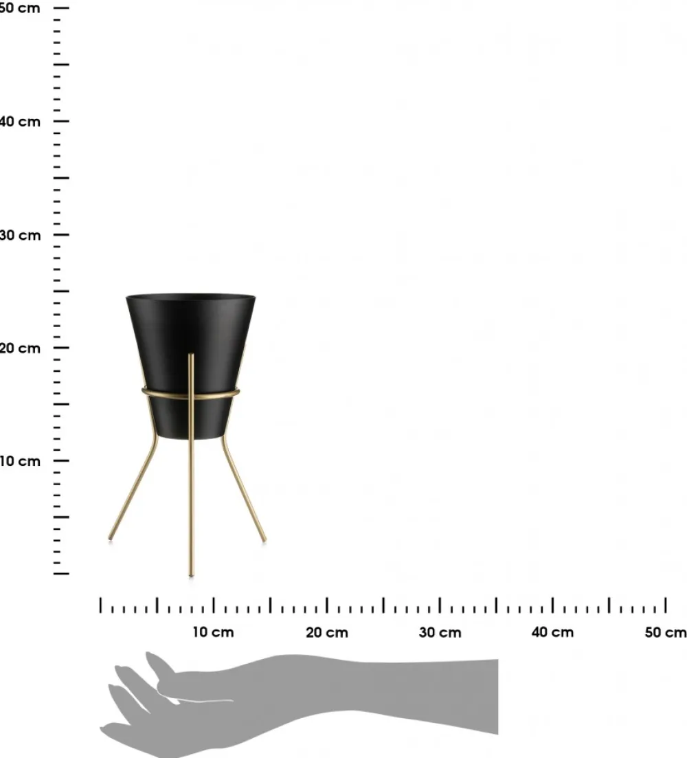 Nowoczesny stojak kwietnik 24 cm LOFT * HowHomely Best