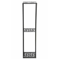 Nowoczesny stojący kwietnik 100 cm czarny LOFT * HowHomely Online