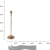 Nowoczesny wysoki świecznik w kolorze złota 33 cm * H&S Decoration Sale