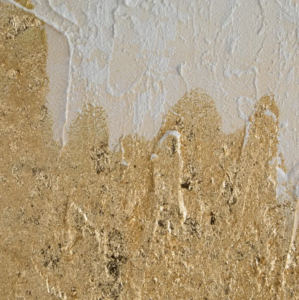 Obraz 643 80x80 cm abstrakcja ze złotem