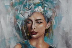Obraz 604 80x120 cm portret kobiety