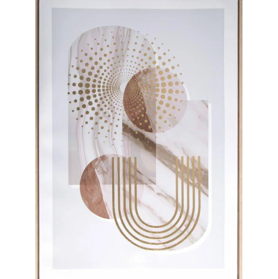 Obraz 609/B 50x70 cm boho akcenty złota