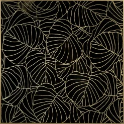 Obraz LILI2 53x53 cm złote liście