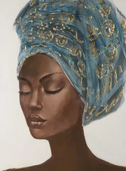 Obraz 565B 60x80 cm kobieta w turbanie * EUROFIRANY B.B. Choczyńscy Sp.J. Sale