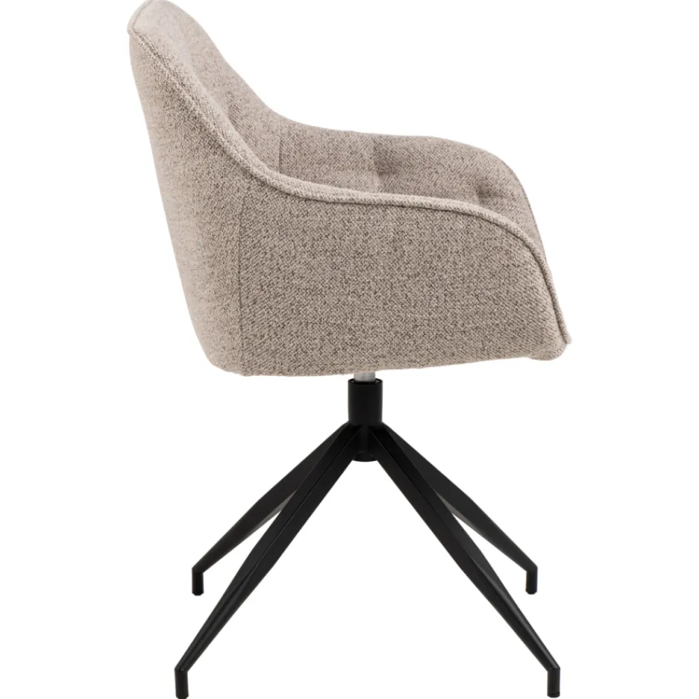 Obrotowe krzesło do jadalni Brooke beż * Actona Hot