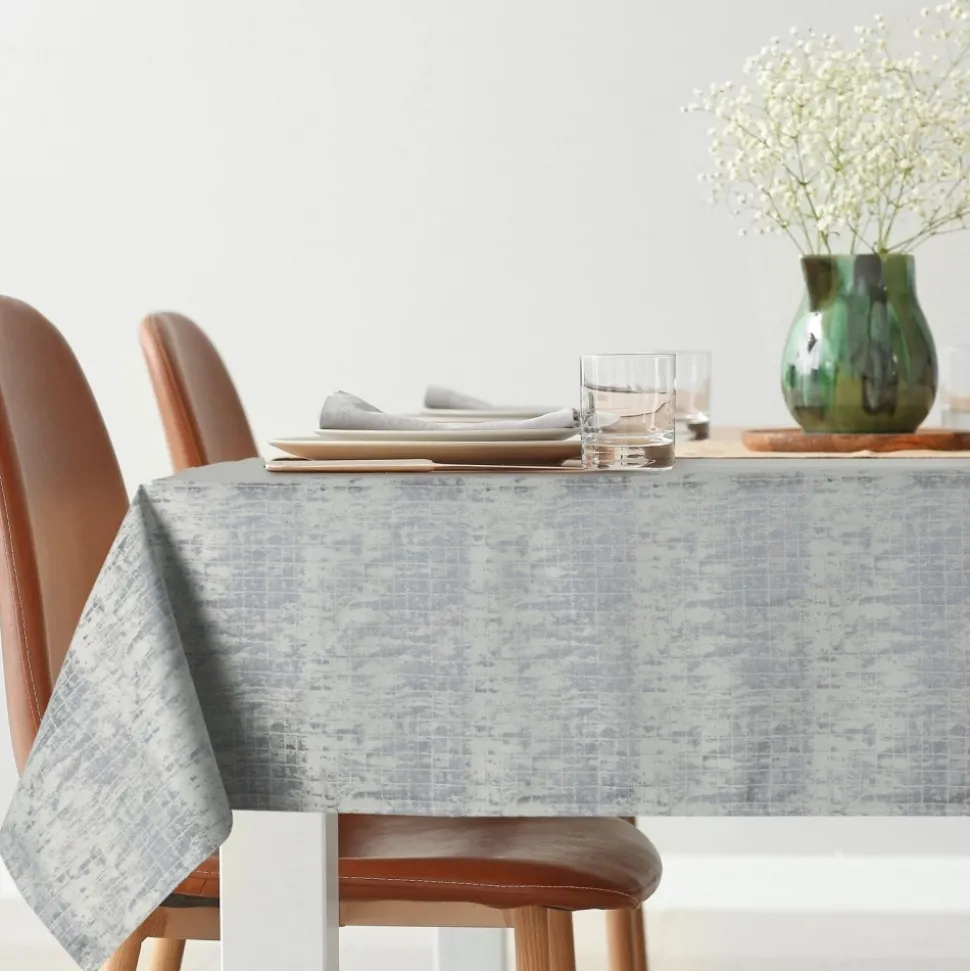 Obrus ALINA 140x180 cm srebrny
