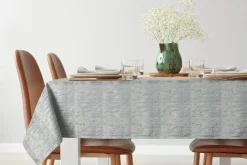 Obrus ALINA 140x260 cm srebrny