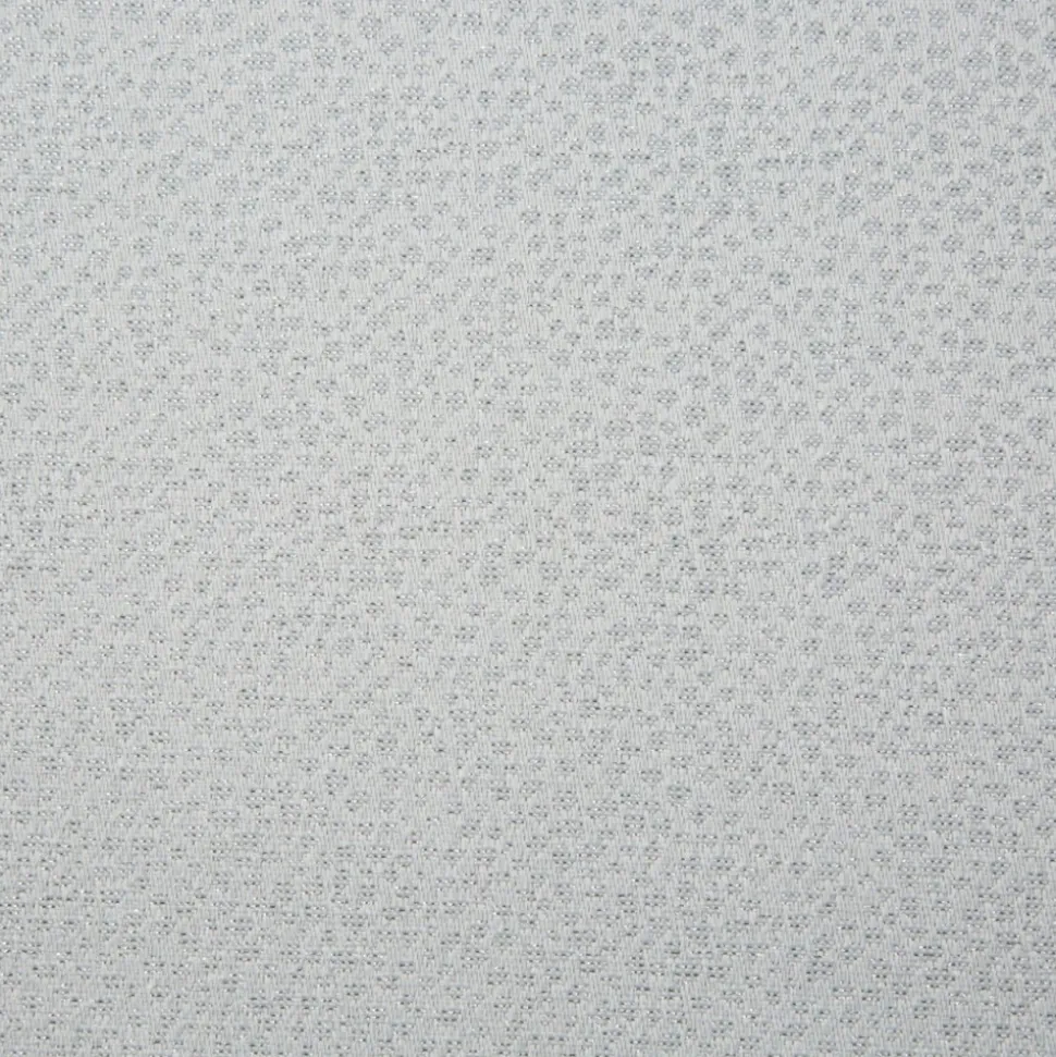 Obrus Edna 140x180 cm biały srebrna nić