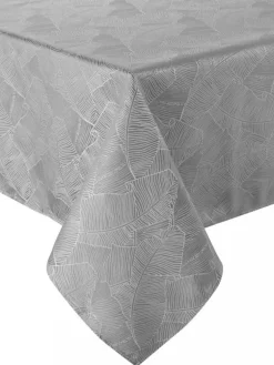Obrus Isla 140x220 cm srebrny
