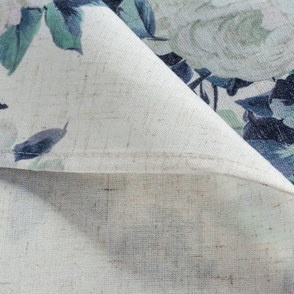Obrus NATU/8 140x300 cm biały + zielony