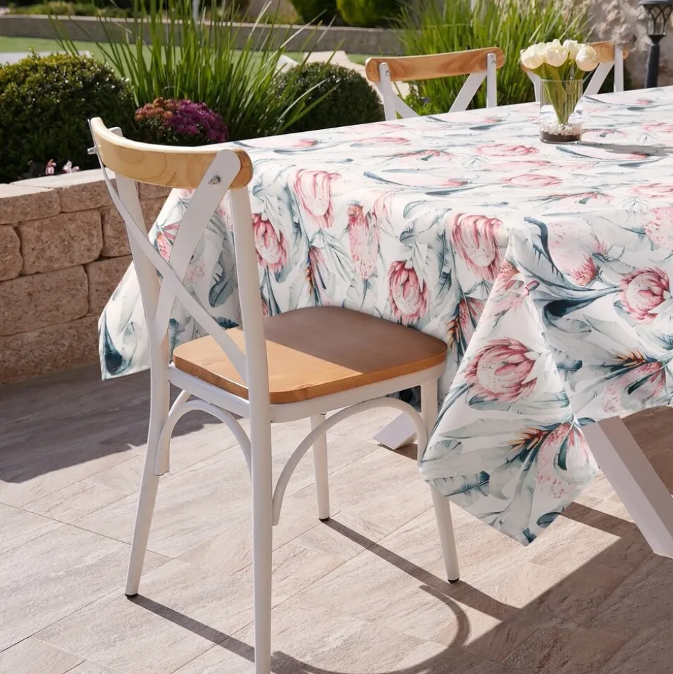 Obrus ogrodowy GARDEN/32E 150 cm kwiaty