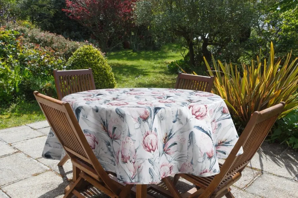 Obrus ogrodowy GARDEN/32E 150 cm kwiaty