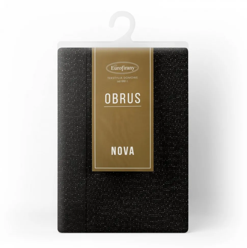 Obrus STELLA 1 145x300 cm czarny