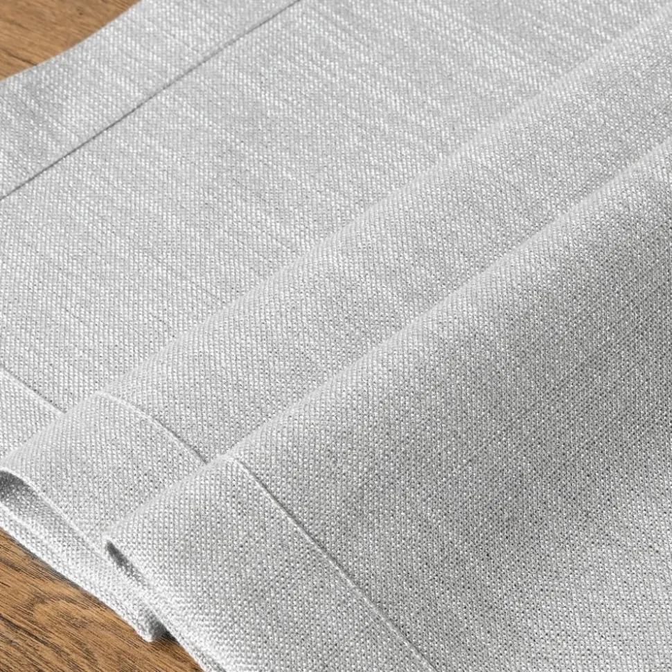Obrus STELLA 2 145x350 cm srebrny