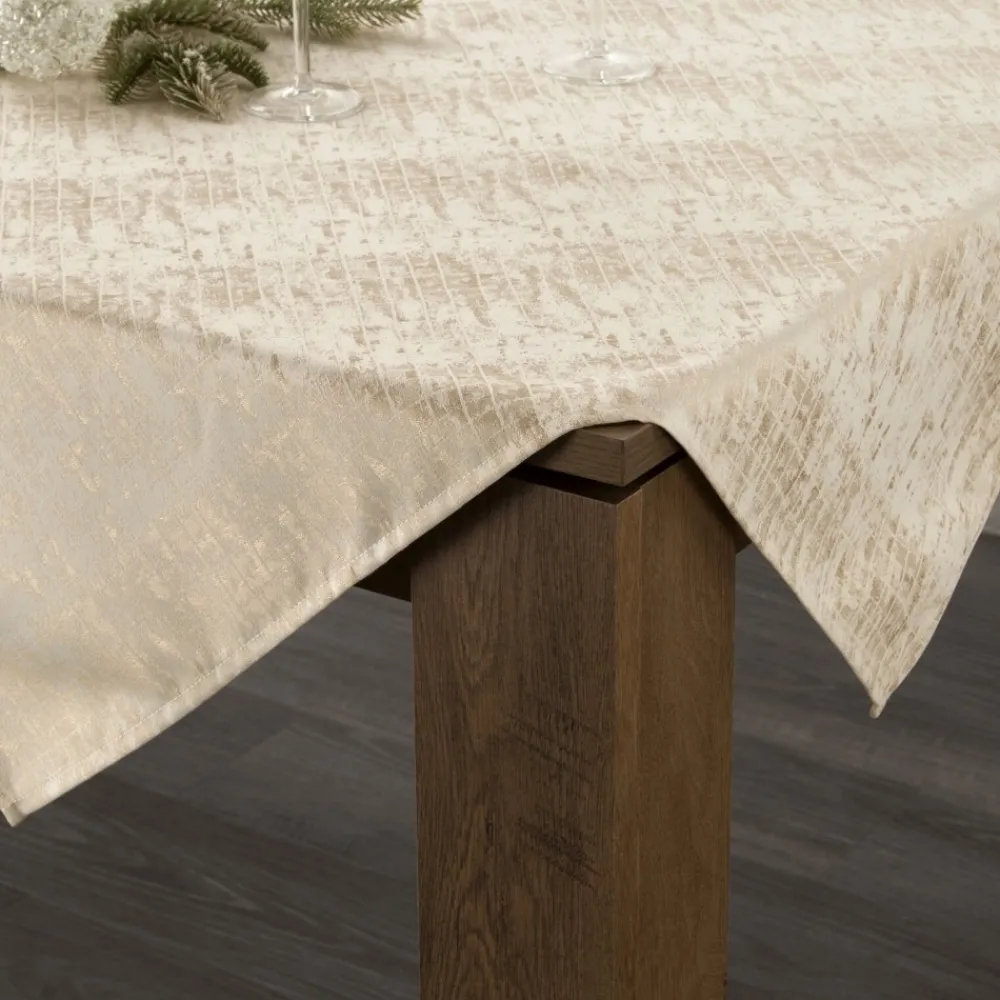 Obrus ALINA 85x85 cm beżowy * EUROFIRANY B.B. Choczyńscy Sp.J. Clearance