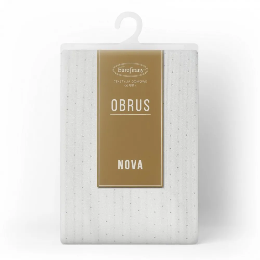 Obrus ELLEN 140x220 cm biały * EUROFIRANY B.B. Choczyńscy Sp.J. Outlet