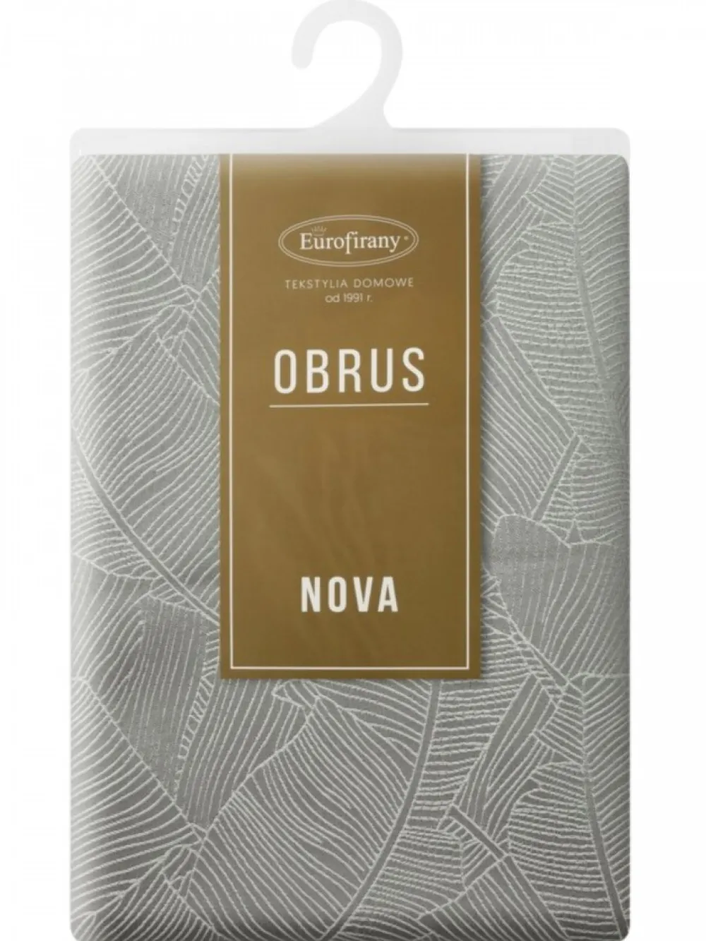 Obrus Isla 140x300 cm srebrny * EUROFIRANY B.B. Choczyńscy Sp.J. Clearance