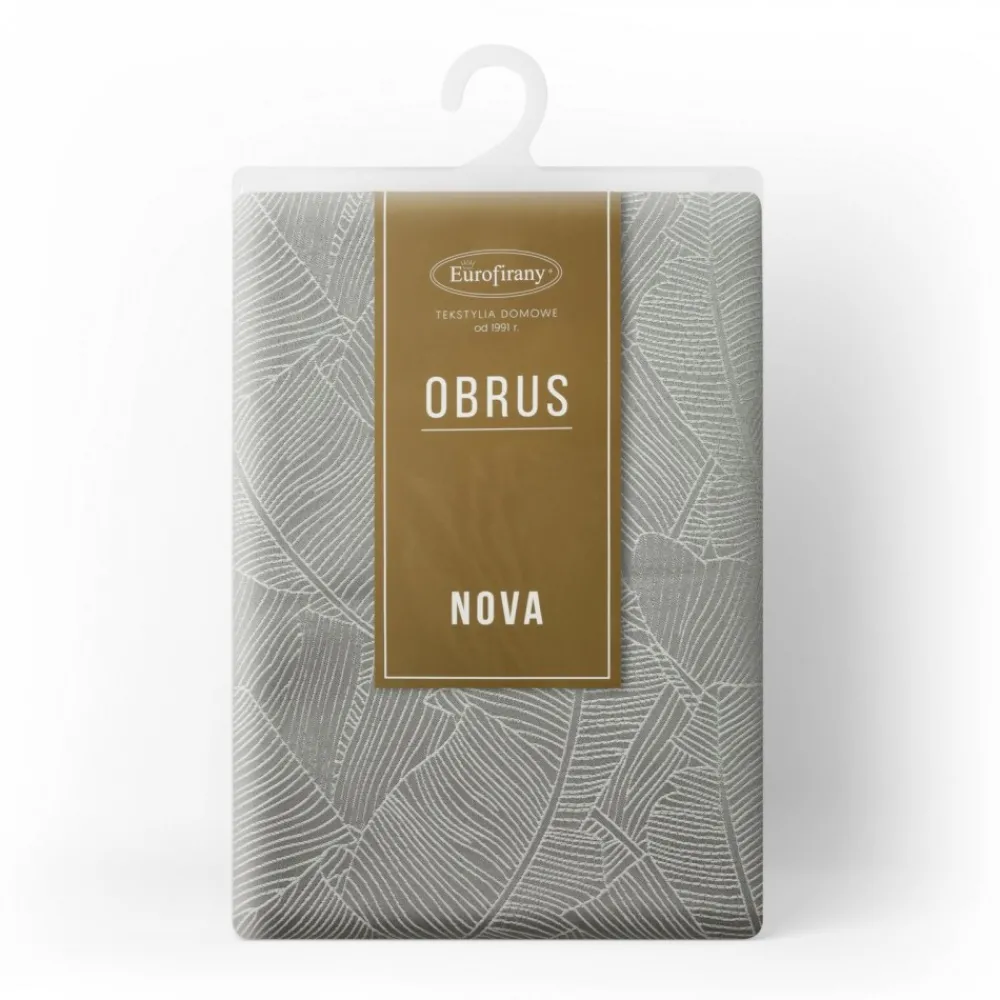 Obrus ISLA 140x260 cm srebrny * EUROFIRANY B.B. Choczyńscy Sp.J. Discount
