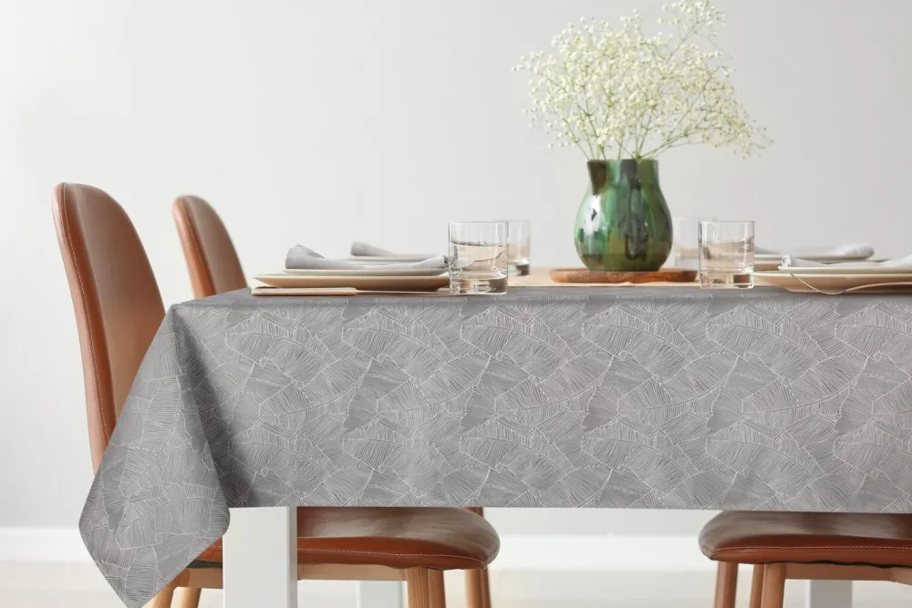 Obrus ISLA 140x260 cm srebrny * EUROFIRANY B.B. Choczyńscy Sp.J. Discount