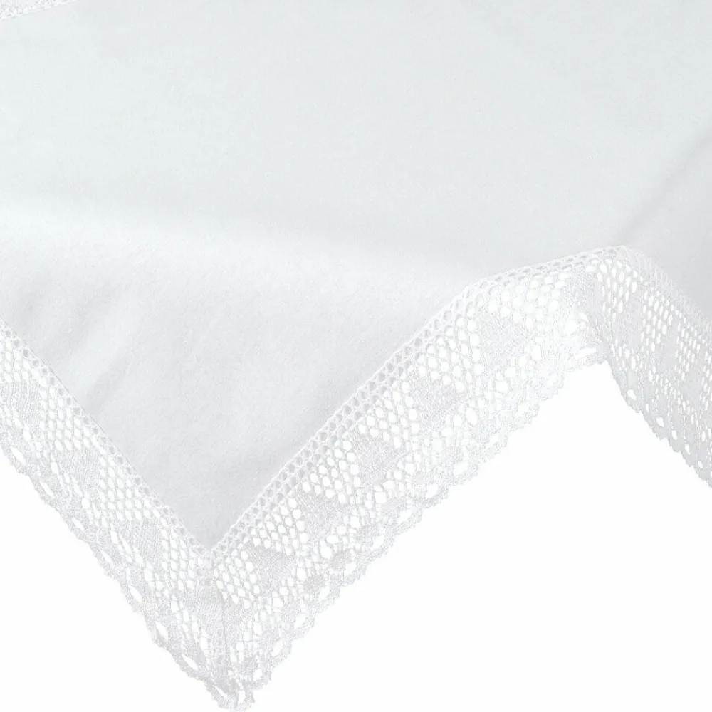 Obrus NATALY 85X85 cm biały koronka * EUROFIRANY B.B. Choczyńscy Sp.J. Clearance