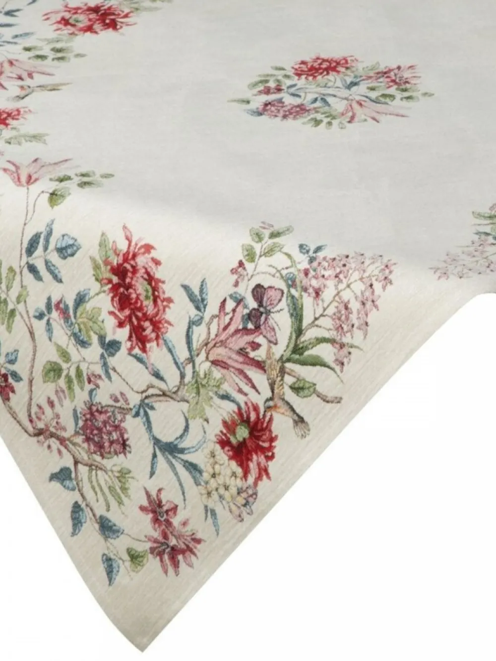 Obrus 1295/NAT 100x100 cm kwiaty * EUROFIRANY B.B. Choczyńscy Sp.J. Outlet