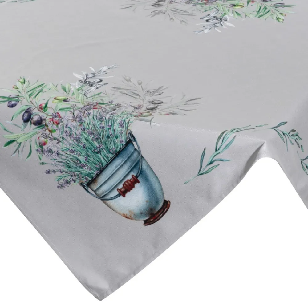 Obrus SUMMER1 85x85 wiaderko z lawendą * EUROFIRANY B.B. Choczyńscy Sp.J. Discount