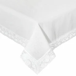 Obrus SUSAN 140X180 cm biały koronka * EUROFIRANY B.B. Choczyńscy Sp.J. Outlet