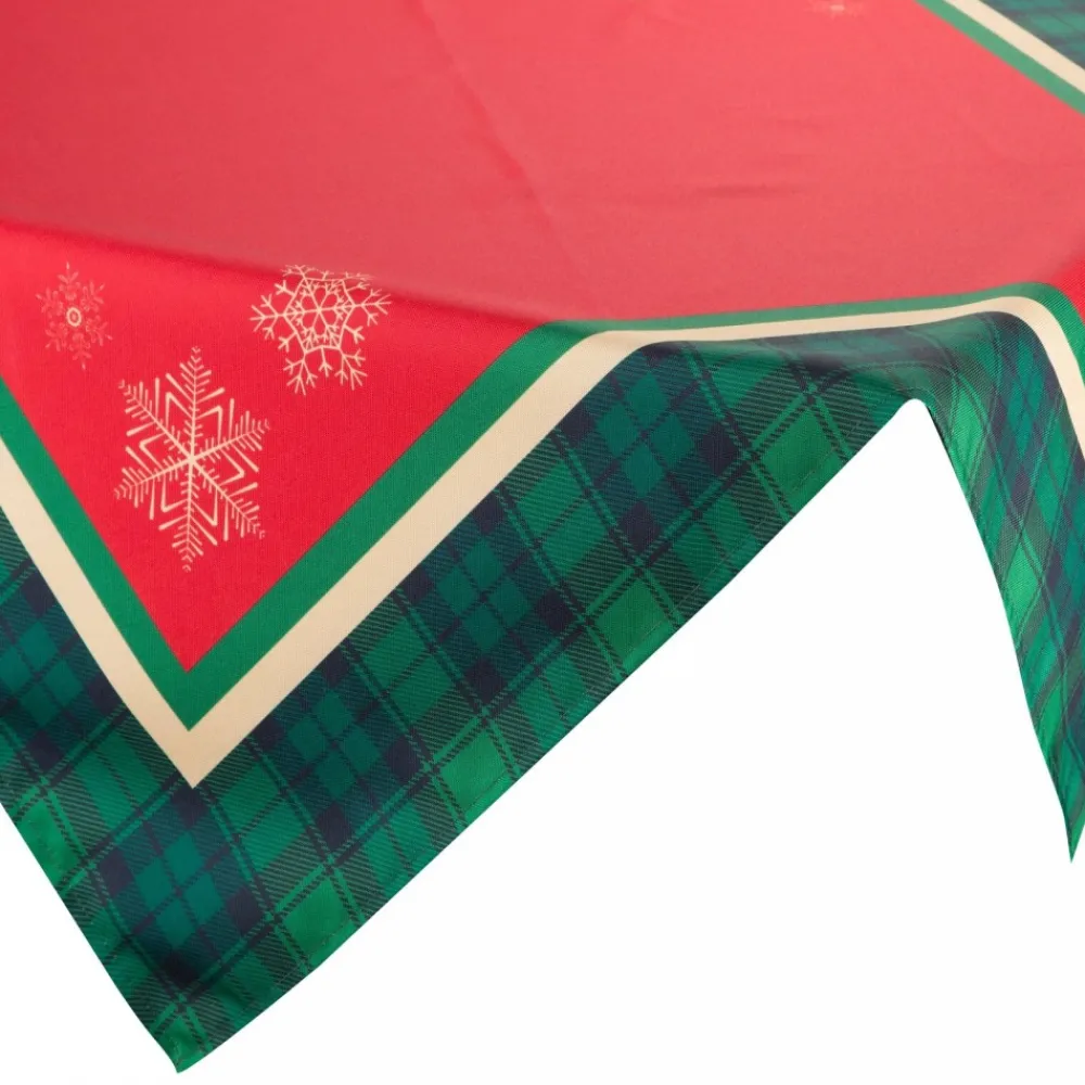 Obrus świąteczny CHERRY 85x85 cm kratka * EUROFIRANY B.B. Choczyńscy Sp.J. Outlet