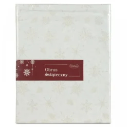 Obrus świąteczny FLASH 10 85x85 cm kremowy * EUROFIRANY B.B. Choczyńscy Sp.J. Hot