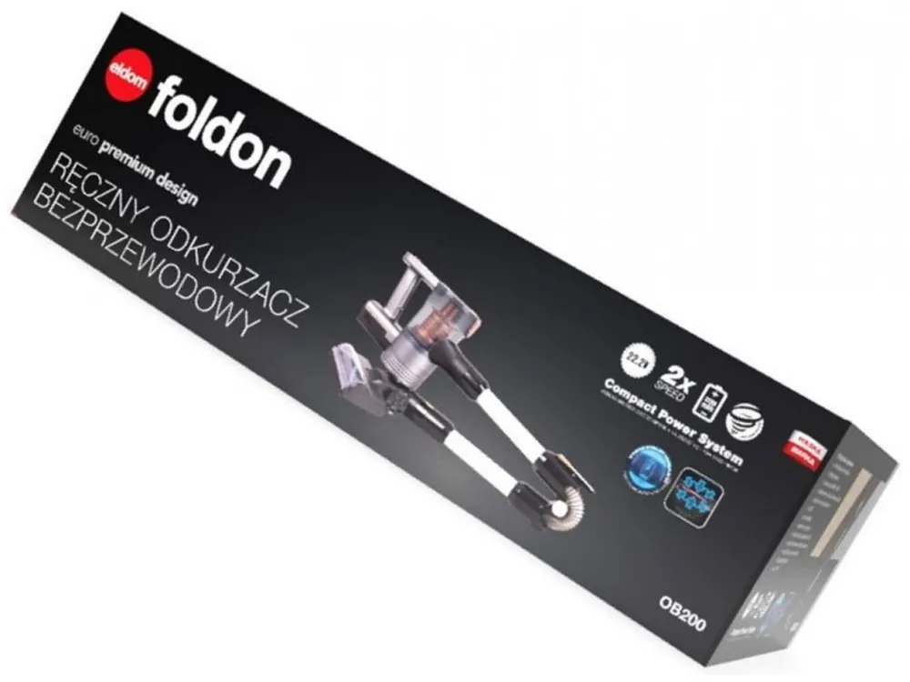 Odkurzacz pionowy FOLDON OB200 * ELDOM Best