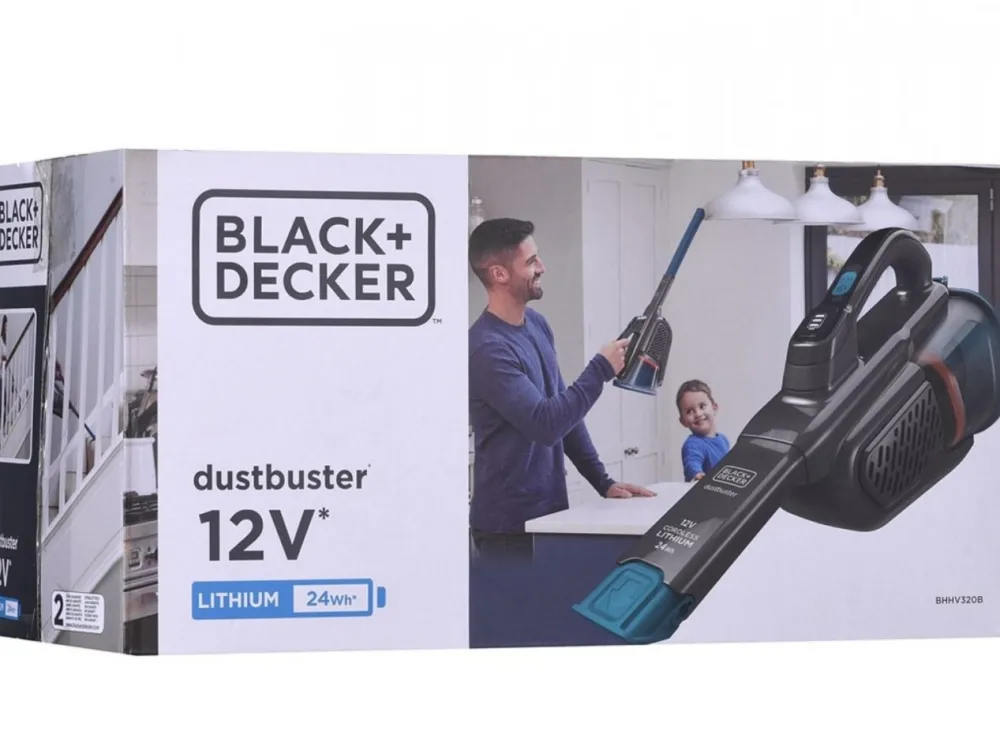 Odkurzacz ręczny BHHV320B 12 V * BLACK+DECKER New