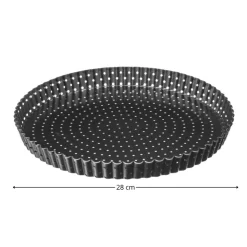 Okrągła forma z wyjmowanym dnem 28 cm