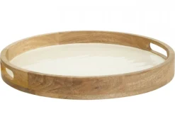 Okrągła taca 38 cm Inaya White * Secret de Gourmet Outlet