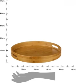 Okrągła tacka bambusowa 40 cm * 5five Simply Smart Discount