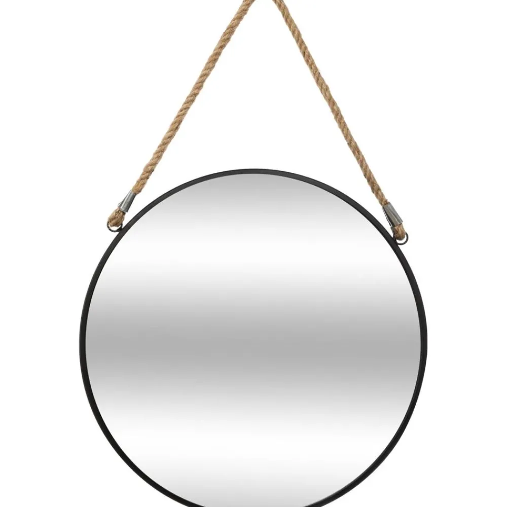 Okrągłe lustro ścienne na sznurze 55 cm * Atmosphera Clearance