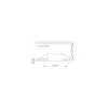 Okrągłe Oczko Sufitowe Podtynkowe Białe 1xGU10 8,5cm IP44 Bez Oprawki * Eko-light New