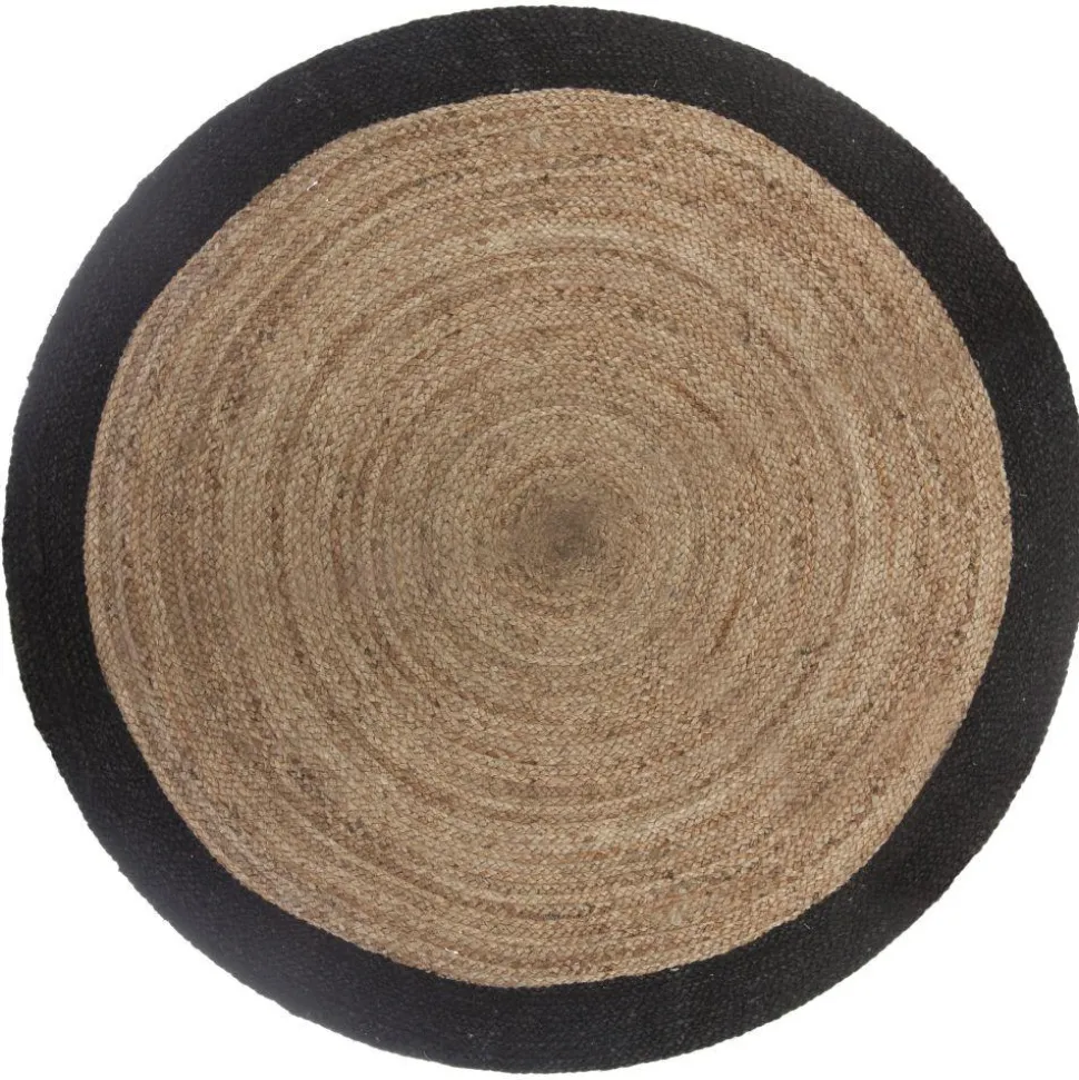 Okrągły dywan jutowy 120 cm
