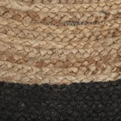 Okrągły dywan jutowy 120 cm