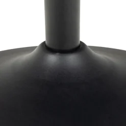 Okrągły stół ceramiczny blat 60 cm Malta czarny
