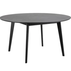 Okrągły stół do jadalni Roxby 140 cm czarny