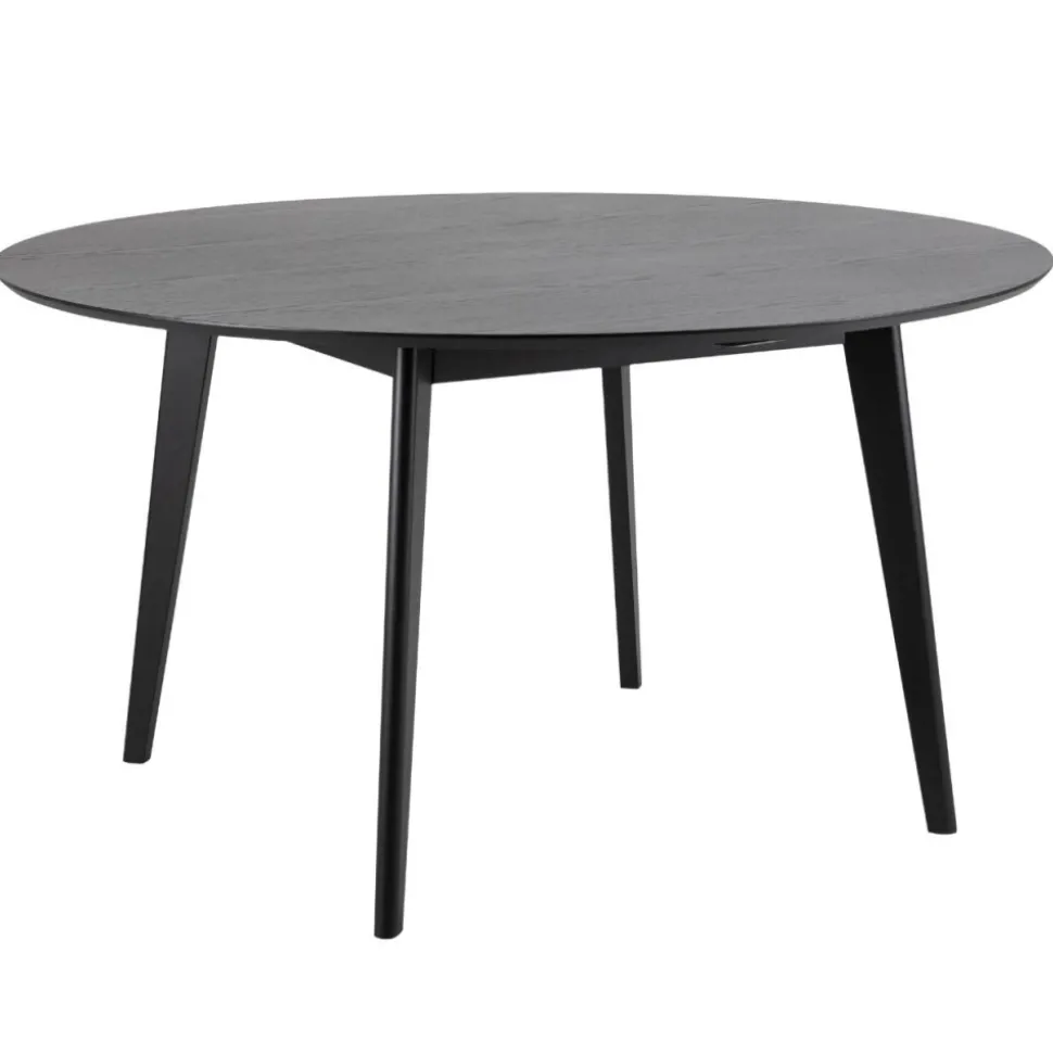 Okrągły stół do jadalni Roxby 140 cm czarny