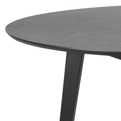 Okrągły stół do jadalni Roxby 140 cm czarny