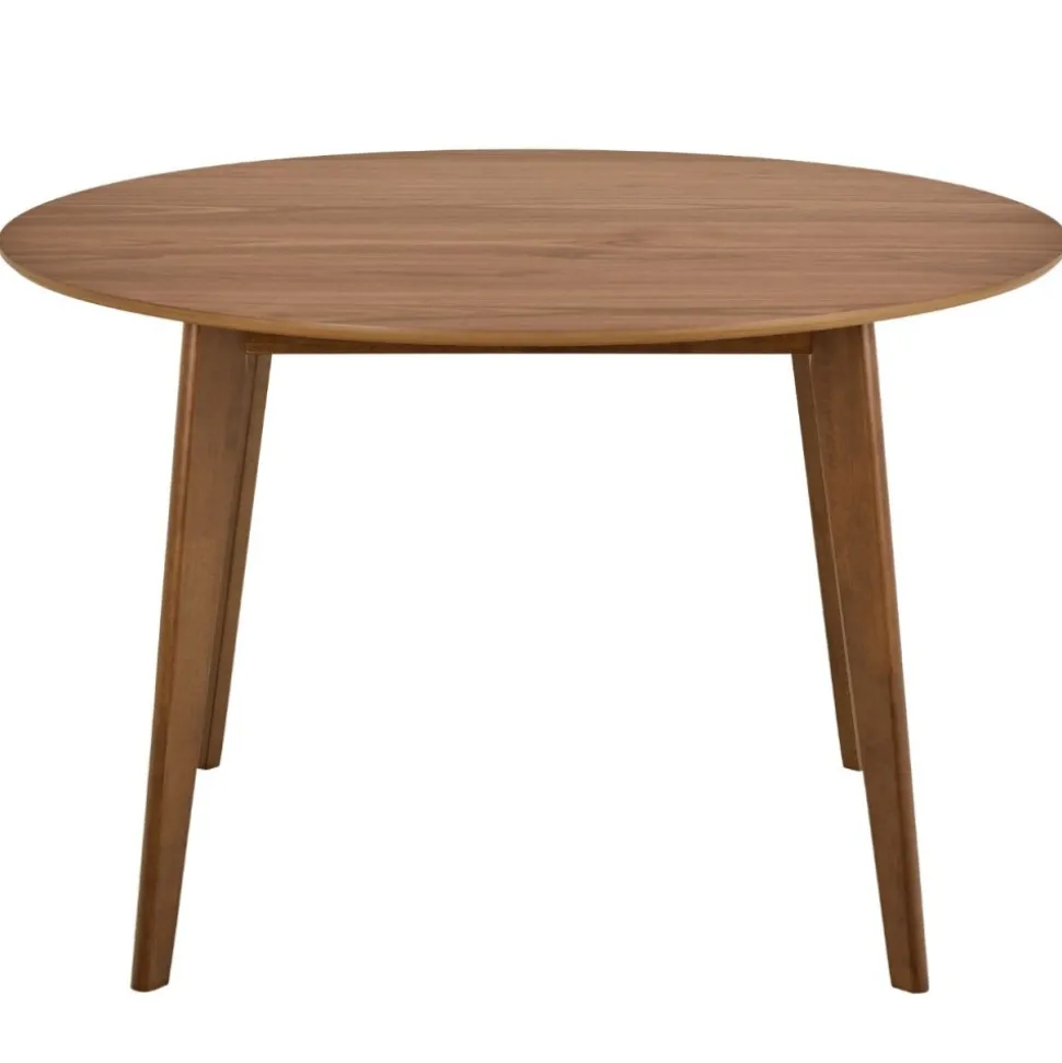 Okrągły stół do jadalni Roxby 120 cm brąz
