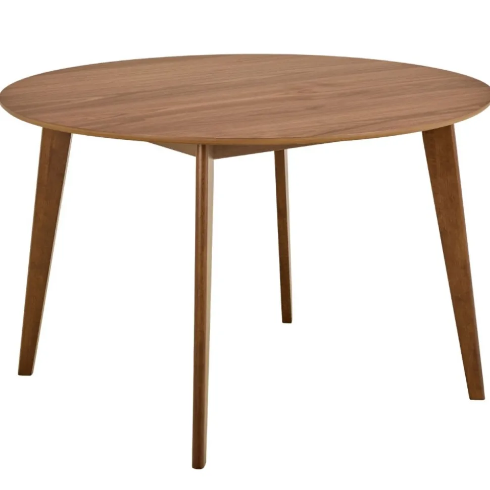 Okrągły stół do jadalni Roxby 120 cm brąz