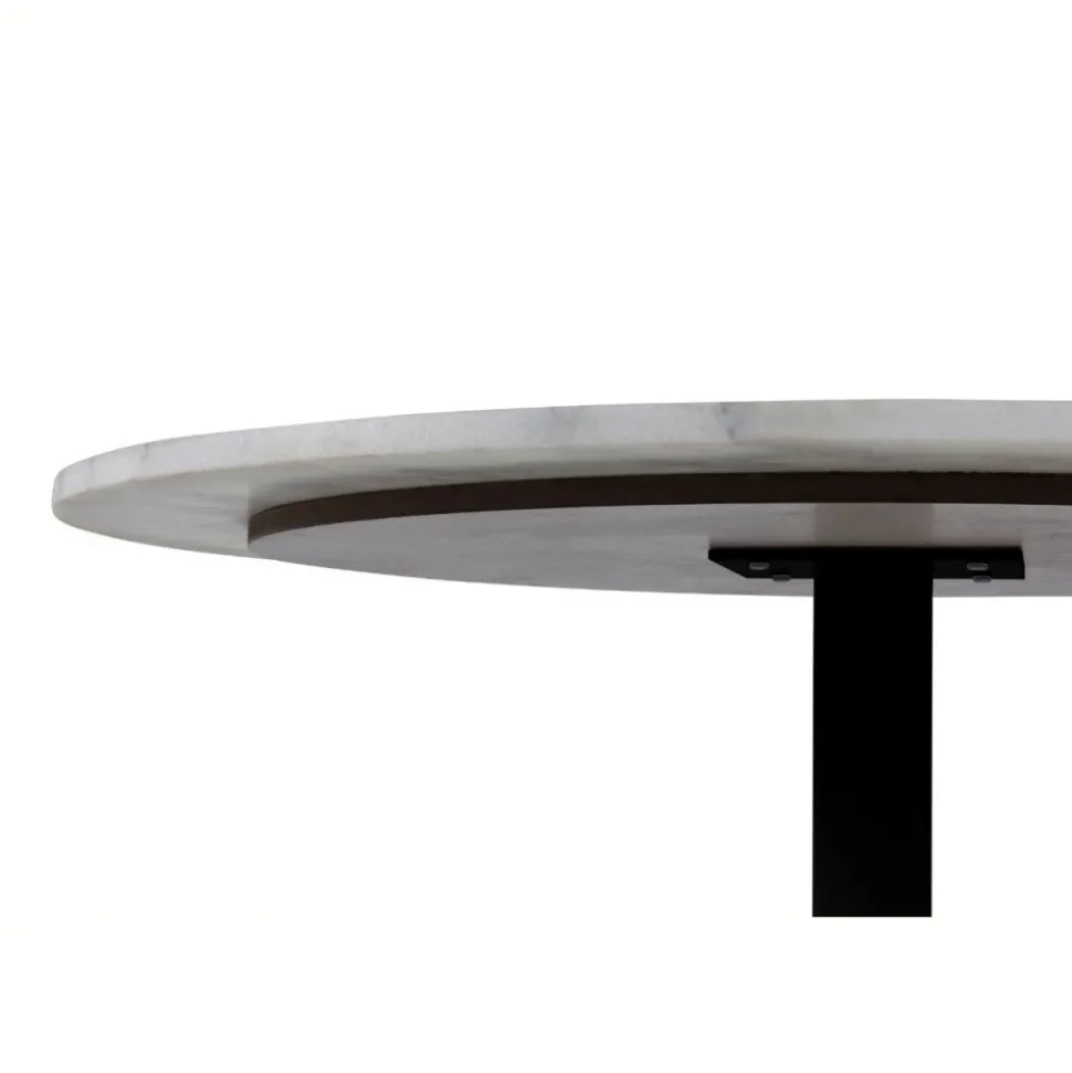 Okrągły stół marmurowy Tarifa 110 cm