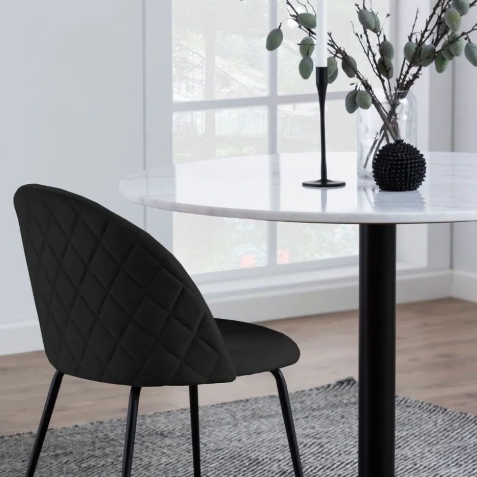 Okrągły stół marmurowy Tarifa 110 cm
