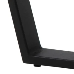 Okrągły stolik kawowy Amble czarny marmur 77 cm