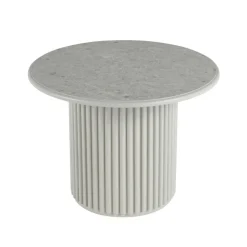 Okrągły stolik kawowy ROMA 60cm szary