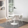 Okrągły biały stół do jadalni Ibiza 110 cm * Actona Outlet