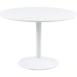 Okrągły biały stół do jadalni Ibiza 110 cm * Actona Outlet